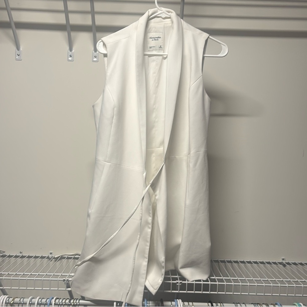 Abercrombie elegant White‎ Sleeveless Dress - Picture 3 of 5